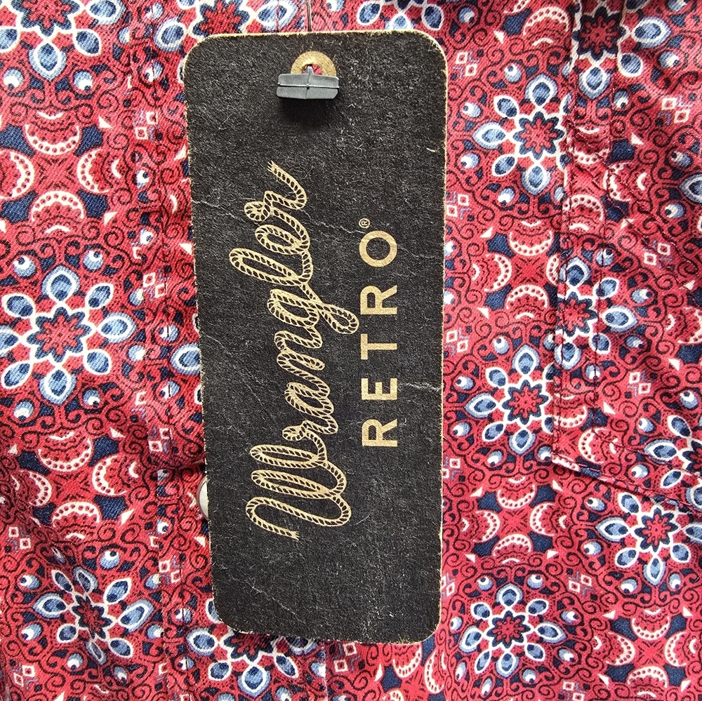 Wrangler Retro Womens Blouse NWT - Picture 4 of 5